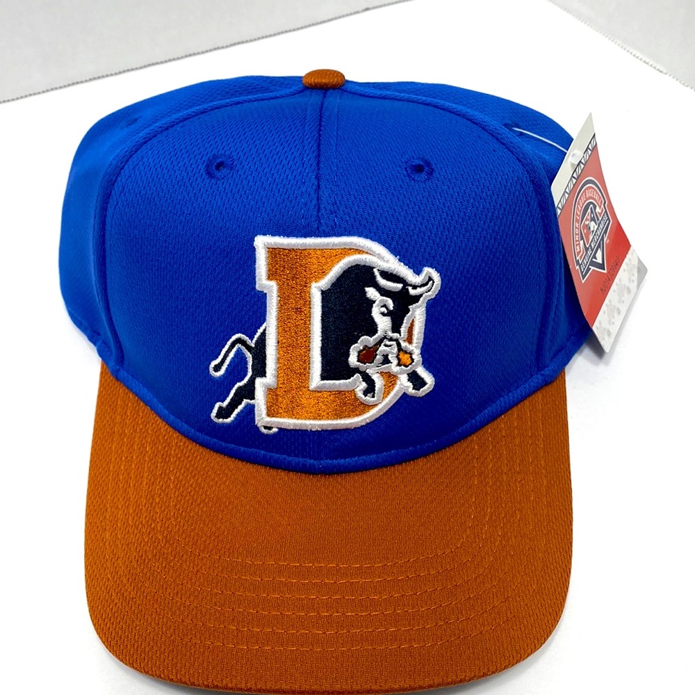 Vintage Bulls Minor League MILB Team Atlanta Braves Pro Line Fitted Hat Baseball
